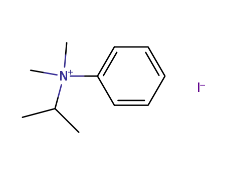 <i>N</i>-isopropyl-<i>N</i>,<i>N</i>-dimethyl-anilinium; iodide