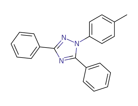 Molecular Structure of 78134-18-6 (3,5-diphenyl-1-(4-tolyl)-1H-1,2,4-triazole)