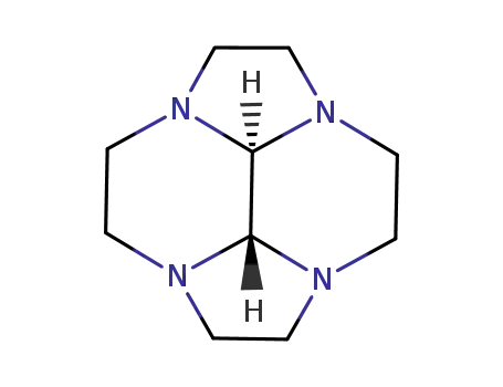 Molecular Structure of 261921-97-5 (trans-decahydro-2a,4a,6a,8a-tetraazacyclopenta[fg]acenaphthylene)