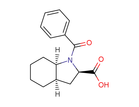 (2α,3aβ,7aβ)-1-benzoyloctahydro-1H-indole-2-carboxylic acid