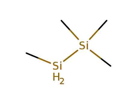 Molecular Structure of 81633-92-3 (Disilane, 1,1,1,2-tetramethyl-)