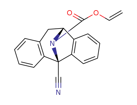 (5S,10R)-(+)-N-carboxylic acid vinyl ester-5-cyano-10,11-dihydro-5H-dibenzo[a,d]-cyclopenten-5,10-imine