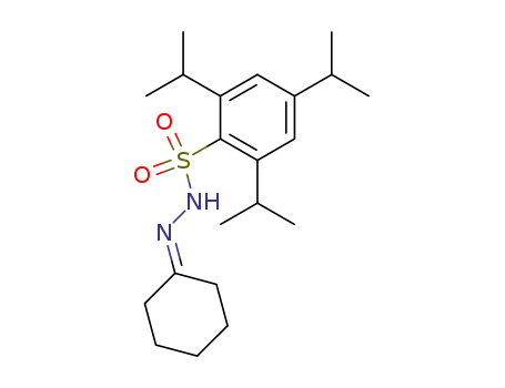 Benzenesulfonic acid, 2,4,6-tris(1-methylethyl)-,
cyclohexylidenehydrazide