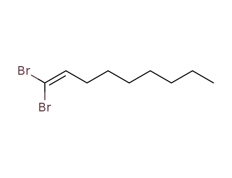 Molecular Structure of 39247-28-4 (1-Nonene, 1,1-dibromo-)