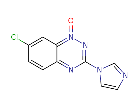 1,2,4-Benzotriazine,7-chloro-3-(1H-imidazol-1-yl)-, 1-oxide