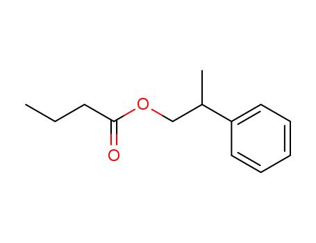 Molecular Structure of 80866-83-7 (2-Phenylpropyl butyrate)