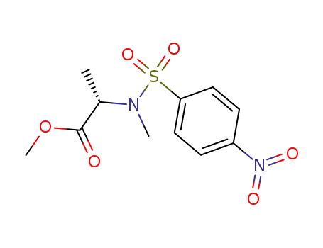 (S)-methyl 2-(N-methyl-4-nitrobenzenesulfonamido)propanoate