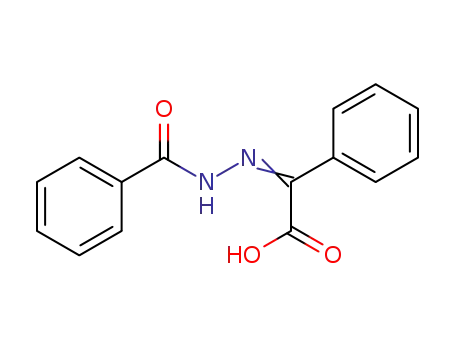 Molecular Structure of 5199-89-3 ((2-benzoylhydrazinylidene)(phenyl)acetic acid)