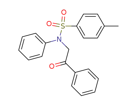 Molecular Structure of 24310-48-3 (N-(Phenylacetyl)-p-toluenesulfonanilide)