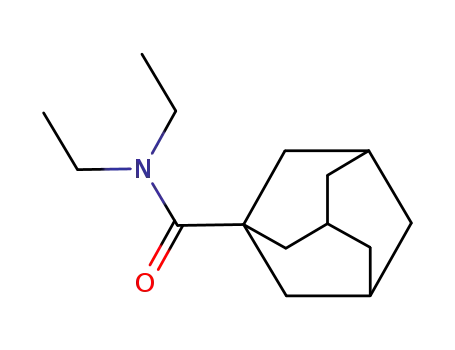 Molecular Structure of 1501-90-2 ((3r,5r,7r)-N,N-diethyladamantane-1-carboxamide)