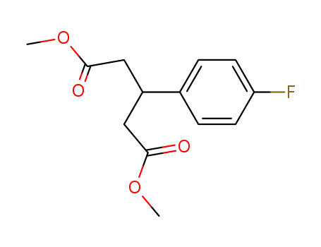 Molecular Structure of 216690-15-2 (dimethyl 3-(4-fluorophenyl)glutarate)