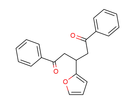 Molecular Structure of 80921-39-7 (3-(furan-2-yl)-1,5-diphenylpentane-1,5-dione)