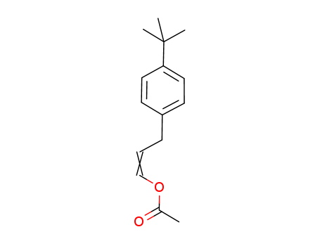 1-Propen-1-ol,3-[4-(1,1-dimethylethyl)phenyl]-, 1-acetate