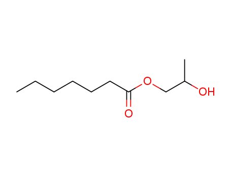 Heptanoic acid,2-hydroxypropyl ester