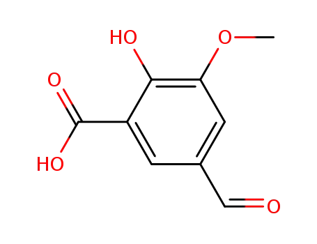 3-CARBOXY-4-HYDROXY-5-메톡시벤잘데하이드