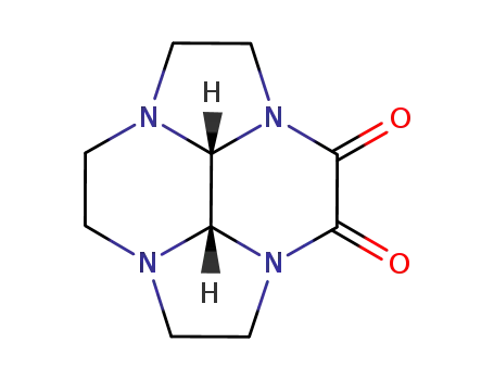Molecular Structure of 368864-09-9 (cis-octahydro-2a,4a,6a,8a-tetraazacyclopenta[fg]acenaphthylene-3,4-dione)