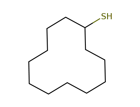 Molecular Structure of 7447-11-2 (CYCLODODECANETHIOL)