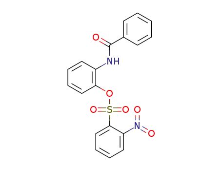 Molecular Structure of 1309926-95-1 (o-(2-nitrobenzenesulfonoxy) benzanilide)