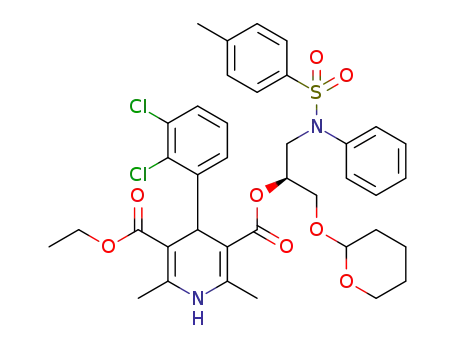 Molecular Structure of 1215080-81-1 (C<sub>38</sub>H<sub>42</sub>Cl<sub>2</sub>N<sub>2</sub>O<sub>8</sub>S)
