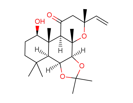 (2S,7S,13S,6R,9R,14R)-14-hydroxy-4,4,7,9,13,17,17-heptamethyl-3,5,8-trioxa-9-vinyltetracyclo[11.4.0.0<sup>2,6</sup>.0<sup>7,12</sup>]heptadecan-11-one