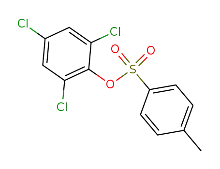 Molecular Structure of 7466-04-8 (2,4,6-Trichlorophenyl 4-methylbenzenesulfonate)