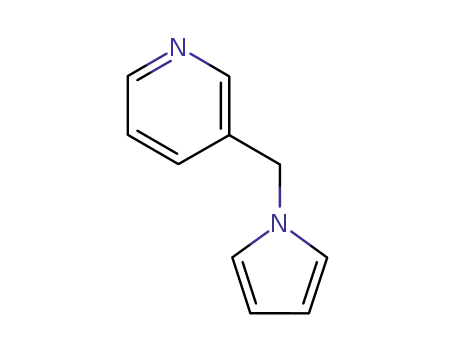 Molecular Structure of 80866-95-1 (3-(PYRROL-1-YLMETHYL)PYRIDINE)