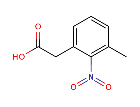 Benzeneacetic acid, 3-methyl-2-nitro-