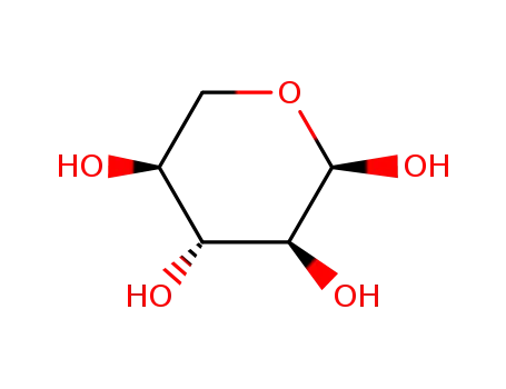 Molecular Structure of 7296-58-4 (alpha-L-Xylopyranose (9CI))