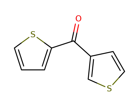 Molecular Structure of 26453-84-9 (thiophen-2-yl(thiophen-3-yl)methanone)