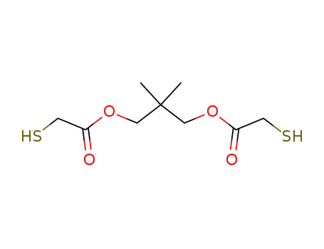 Molecular Structure of 77208-07-2 (2,2-dimethyl-1,3-propanediyl bis(mercaptoacetate))