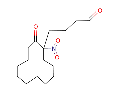 4-(1-Nitro-2-oxocyclododec-1-yl)butanal