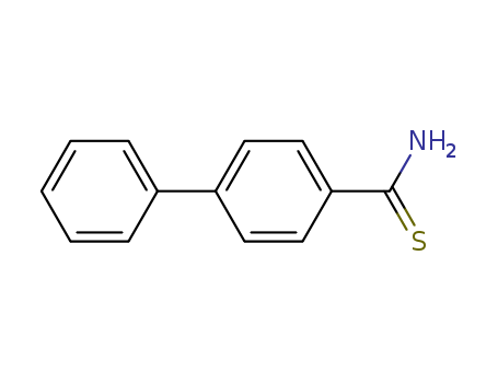 Biphenyl-4-carbothioic acid amide