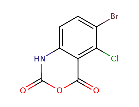 5-bromo-6-chloro-isatoic anhydride
