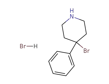 4-Bromo-4-phenylpiperidin-1-ium;bromide