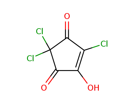 2,2,4-Trichloro-5-hydroxycyclopent-4-ene-1,3-dione