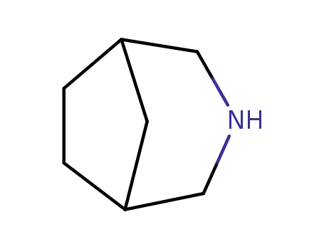 Molecular Structure of 279-82-3 (3-azabicyclo[3,2,1]octane Hydrochloride)