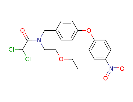 Acetamide,2,2-dichloro-N-(2-ethoxyethyl)-N-[[4-(4-nitrophenoxy)phenyl]methyl]-