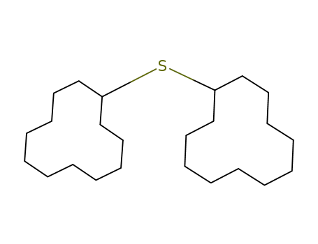 Molecular Structure of 71159-88-1 (Dicyclododecylsulfid)