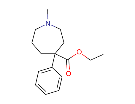 1H-Azepine-4-carboxylicacid, hexahydro-1-methyl-4-phenyl-, ethyl ester