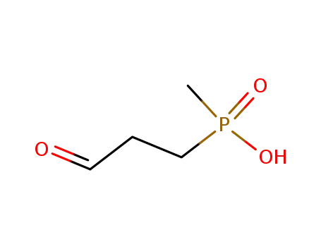 Molecular Structure of 121795-01-5 (3-oxopropylmethylphosphinic acid)
