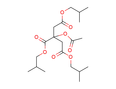 트리스(2-메틸프로필) 2-(아세틸옥시)프로판-1,2,3-트리카르복실레이트