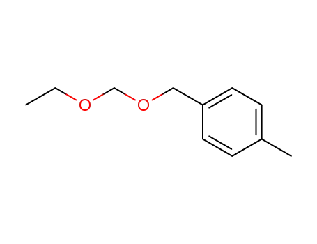 Molecular Structure of 93306-62-8 (4-methyl-1-(ethoxymethoxy)methyl benzene)