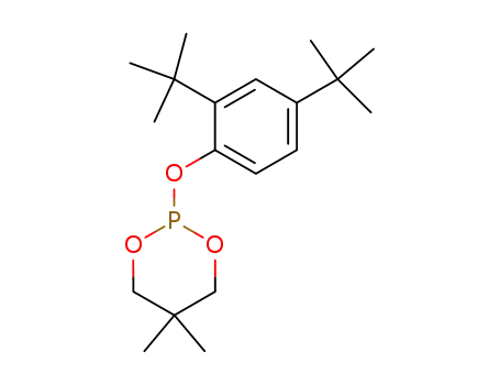 Molecular Structure of 71519-95-4 (2-[2,4-bis(tert-butyl)phenoxy]-5,5-dimethyl-1,3,2-dioxaphosphorinane)