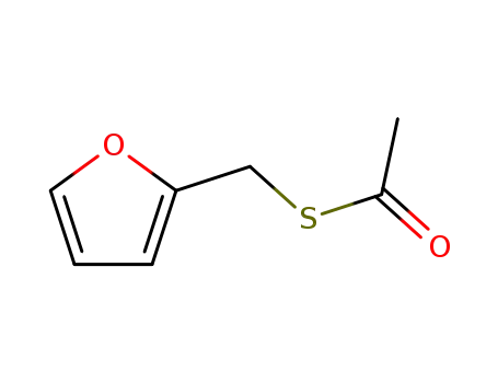 Molecular Structure of 13678-68-7 (Furfuryl thioacetate)