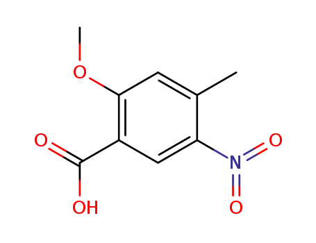 2- 메 톡시 -4- 메틸 -5- 니트로-벤조산
