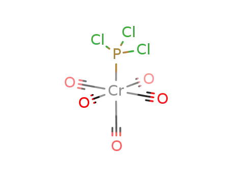 Molecular Structure of 18461-41-1 (Chromium, pentacarbonyl(phosphorus trichloride)-)
