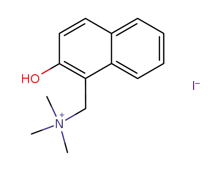 (2-Hydroxynaphthalen-1-yl)-N,N,N-trimethylmethanaminium iodide