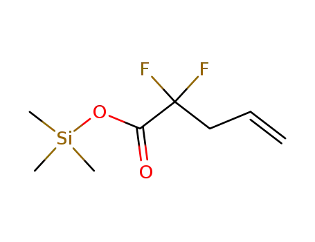 trimethylsilyl 2,2-difluoro-4-pentenoate