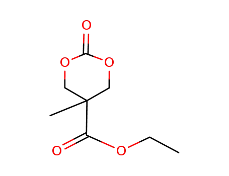 Molecular Structure of 651718-45-5 (2-ethoxycarbonyl-2-methyltrimethylene carbonate)