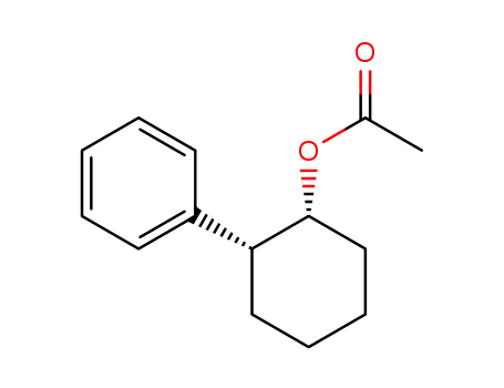 Molecular Structure of 22040-54-6 (cis-2-phenyl-cyclohexyl acetate)